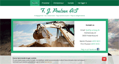 Desktop Screenshot of fjp-jordoggrus.dk